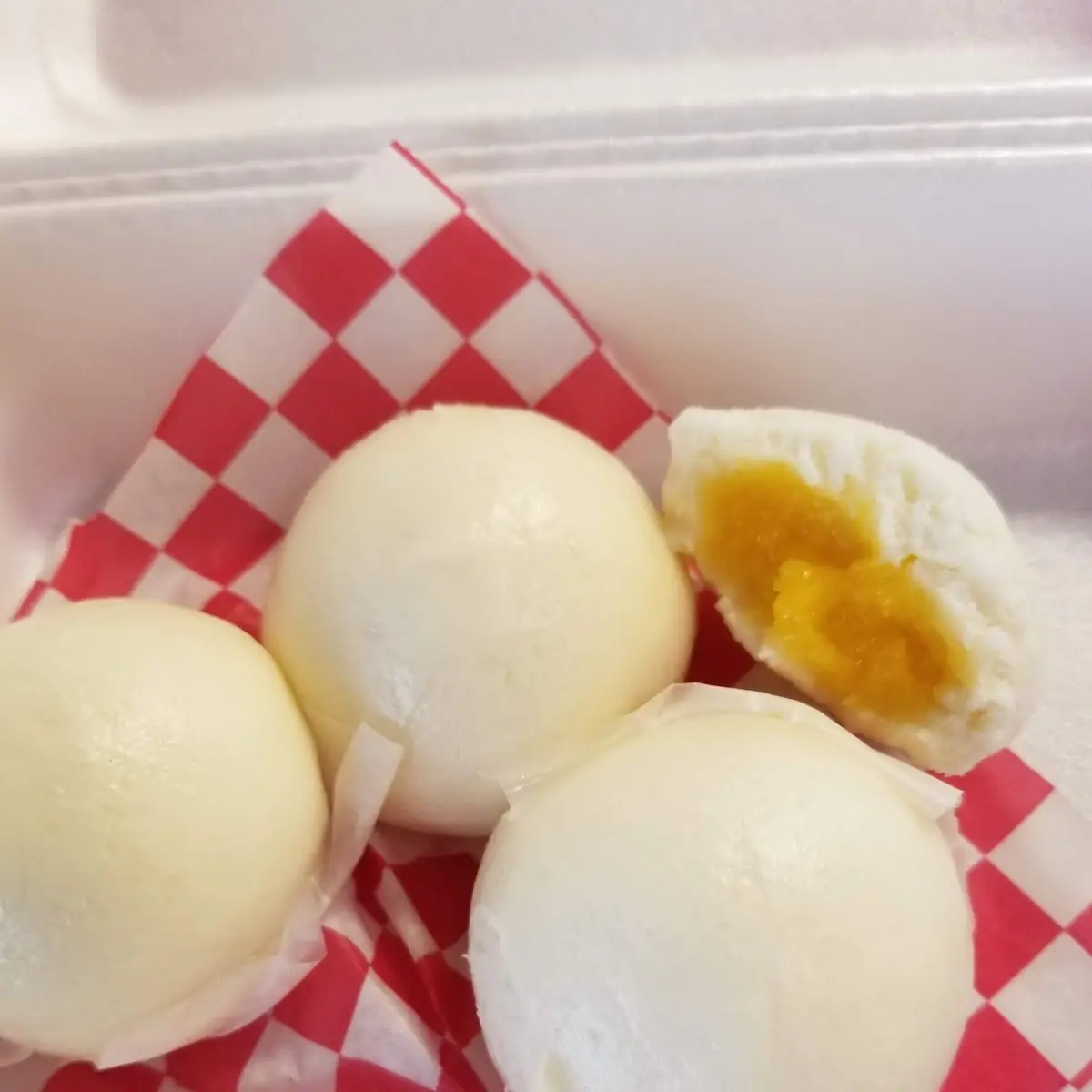 Custard Steamed Buns