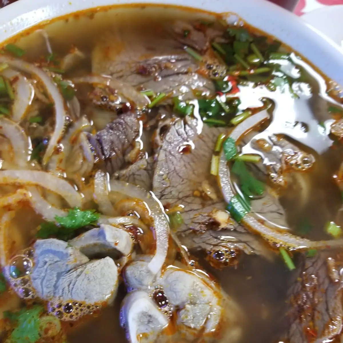Spicy Beef Noodle Soup