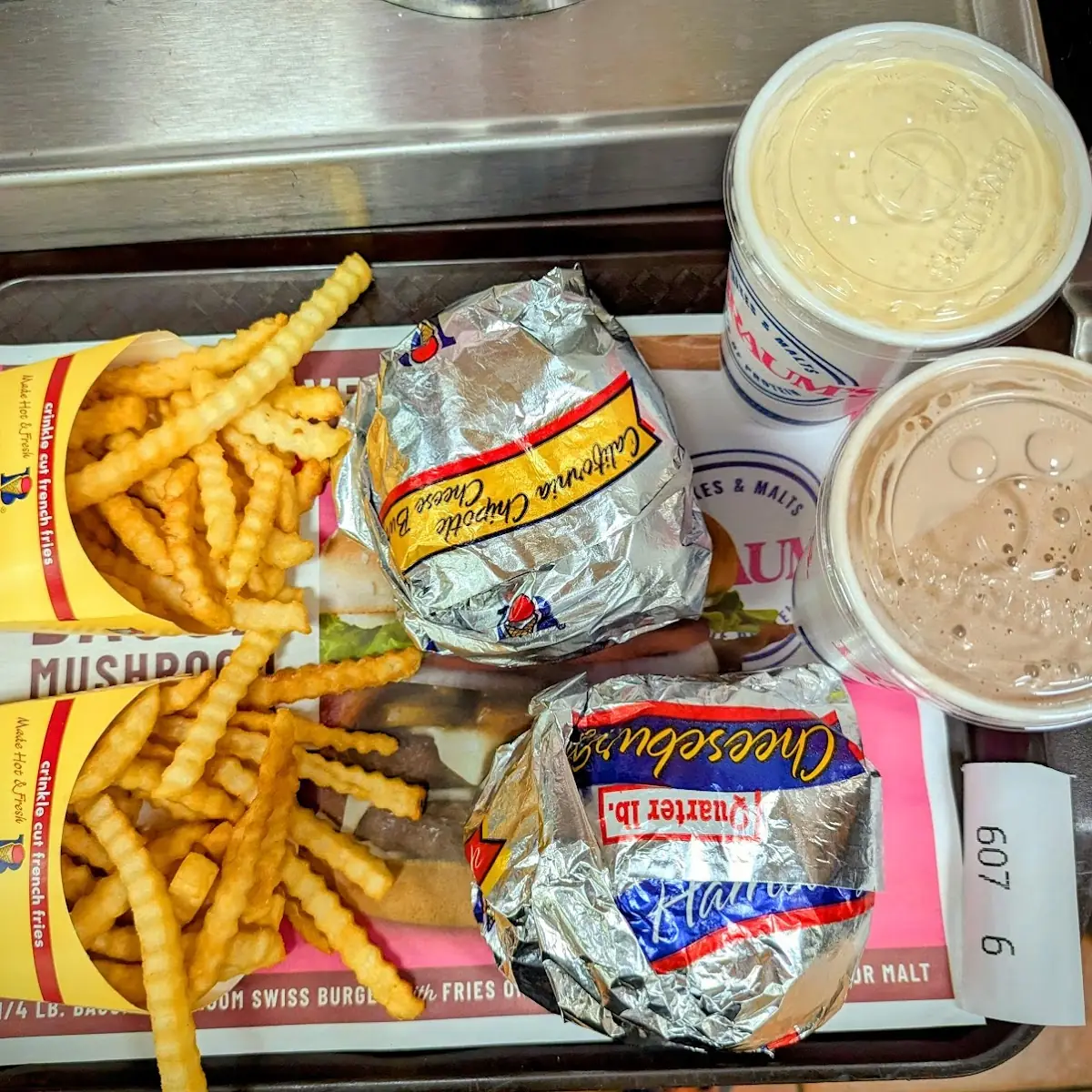 Burger Meal with Shake