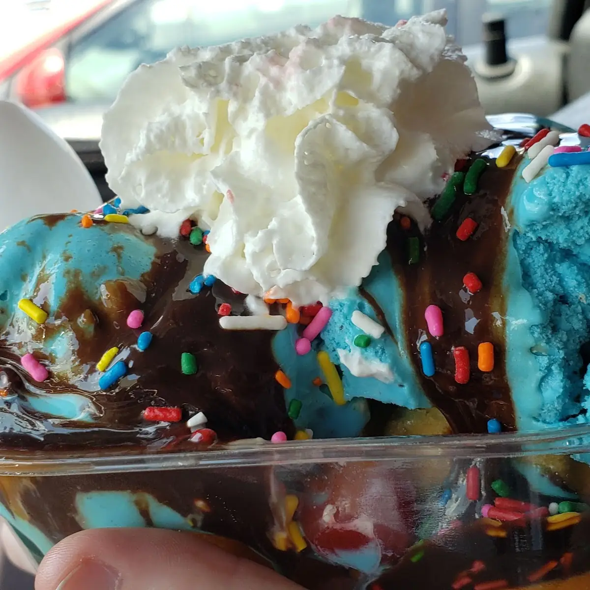 Cookie Monster Sundae