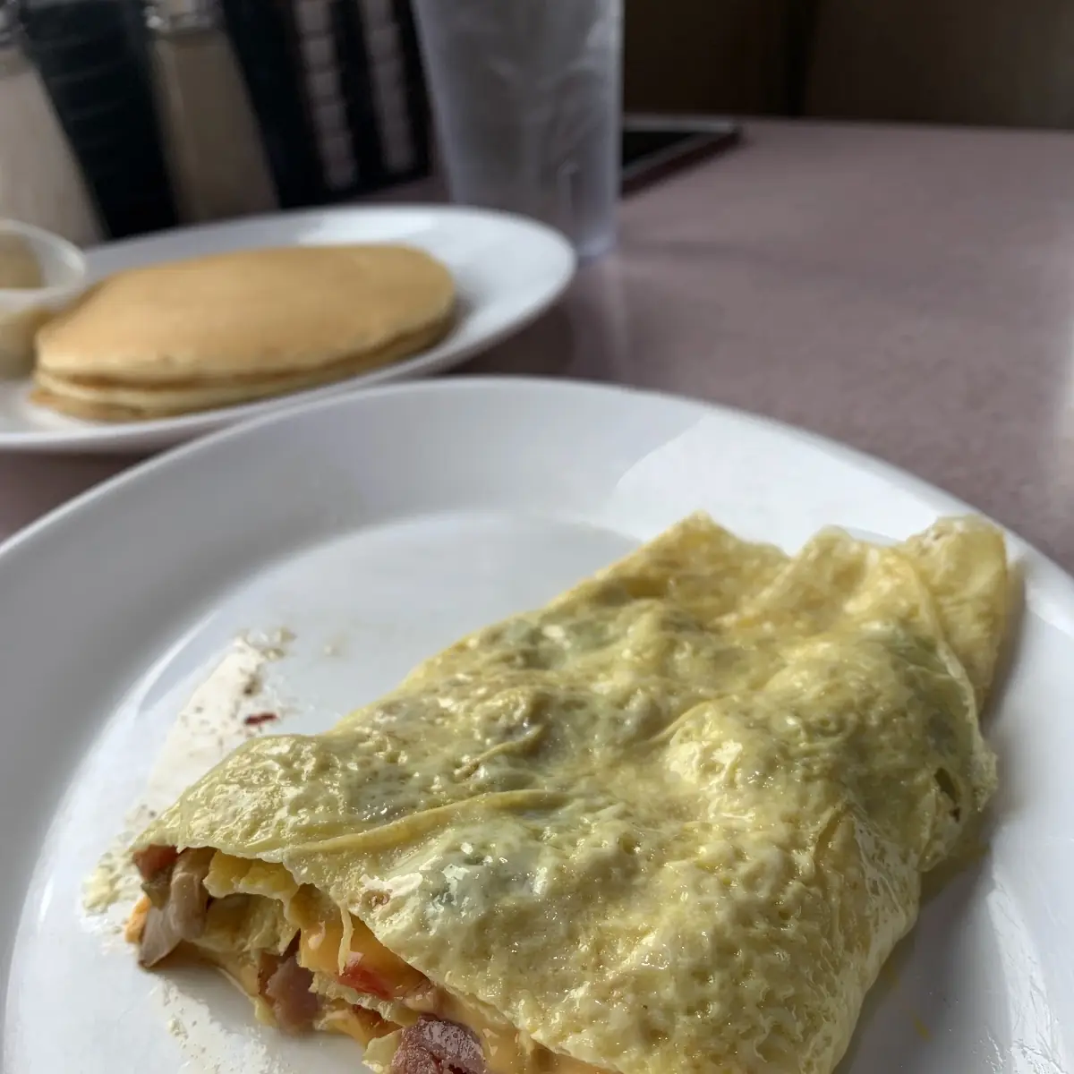 Corned Beef Hash Omelette
