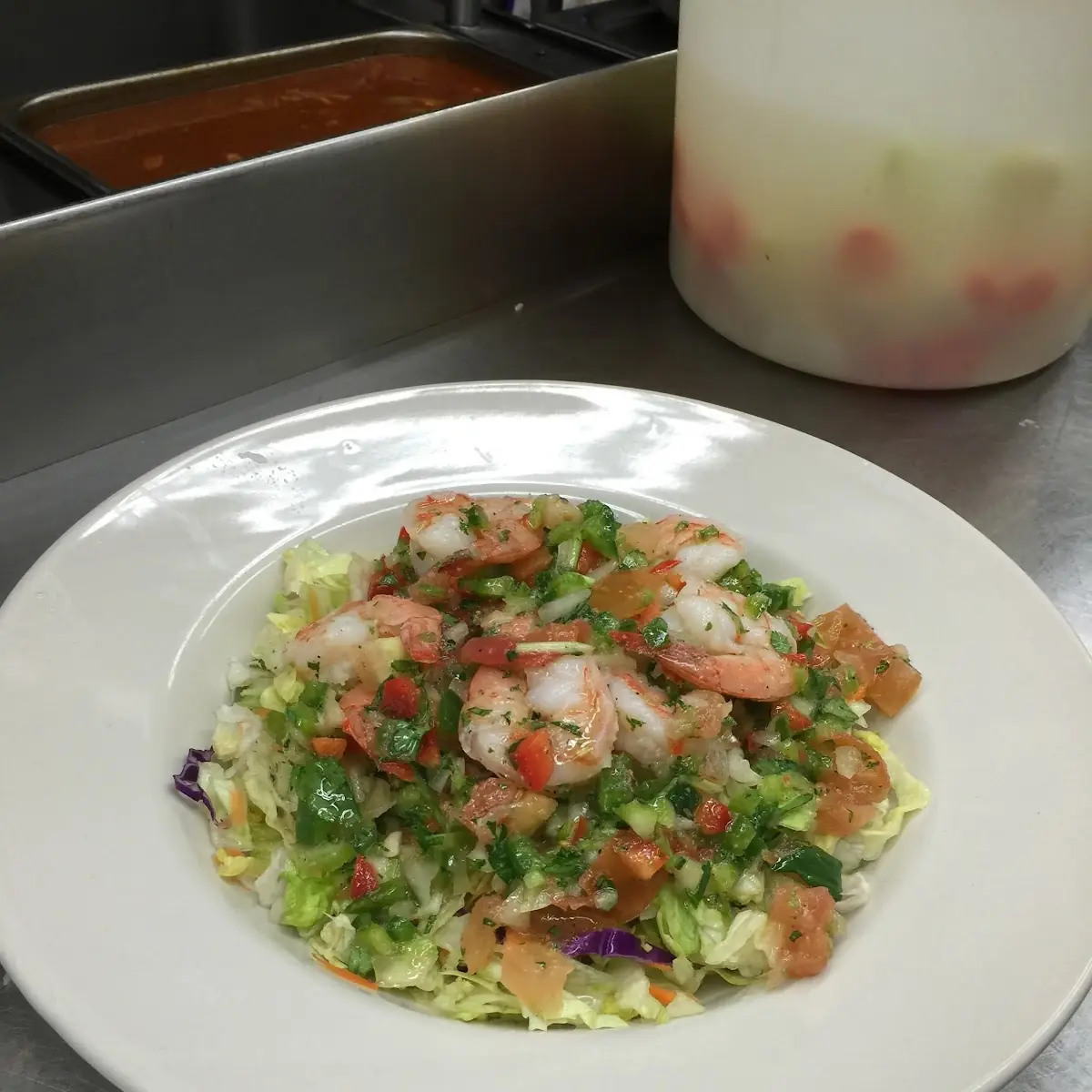 Fish Ceviche with Tostones
