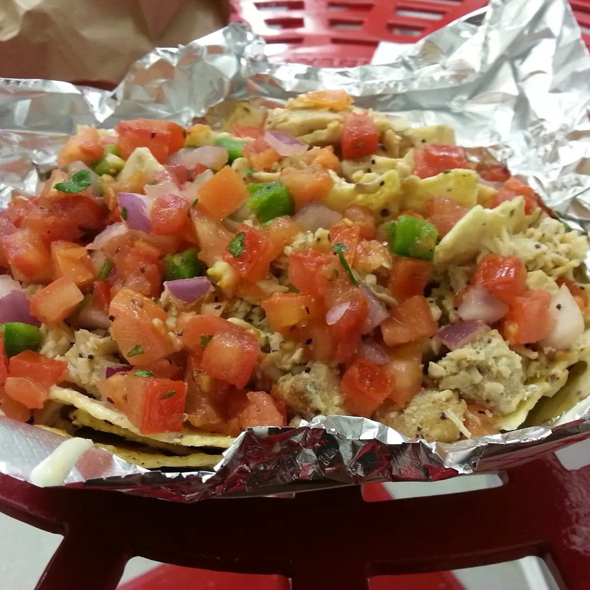 Chicken Nachos