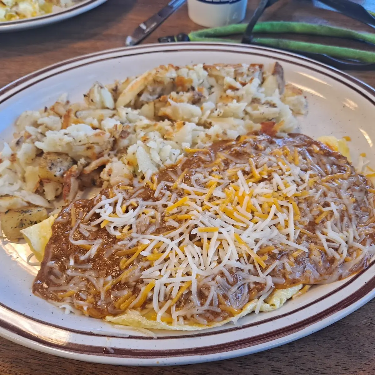 Chili Cheese Omelette