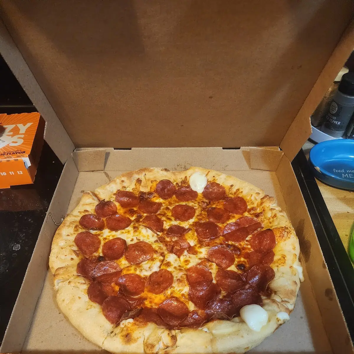 Stuffed Crust Pepperoni Pizza