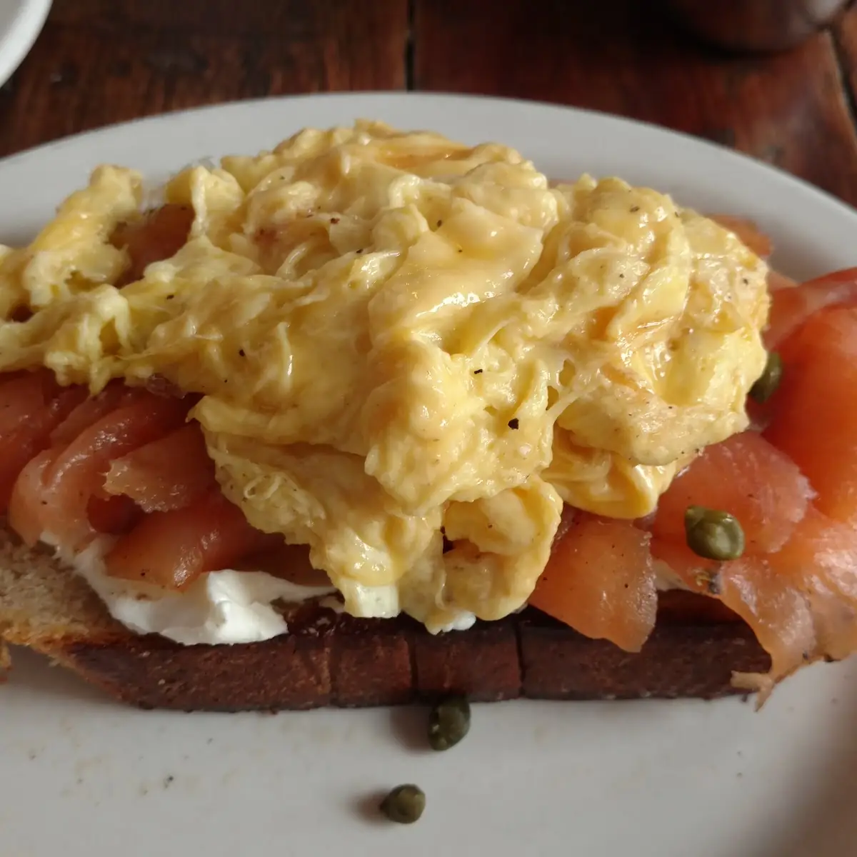 Cured Salmon & Scrambled Egg