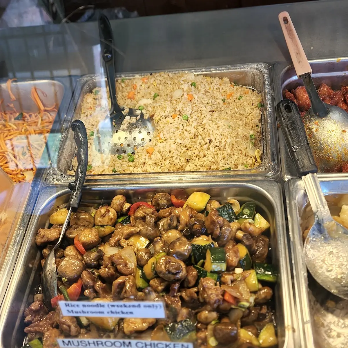 Mushroom Chicken with Mixed Vegetables