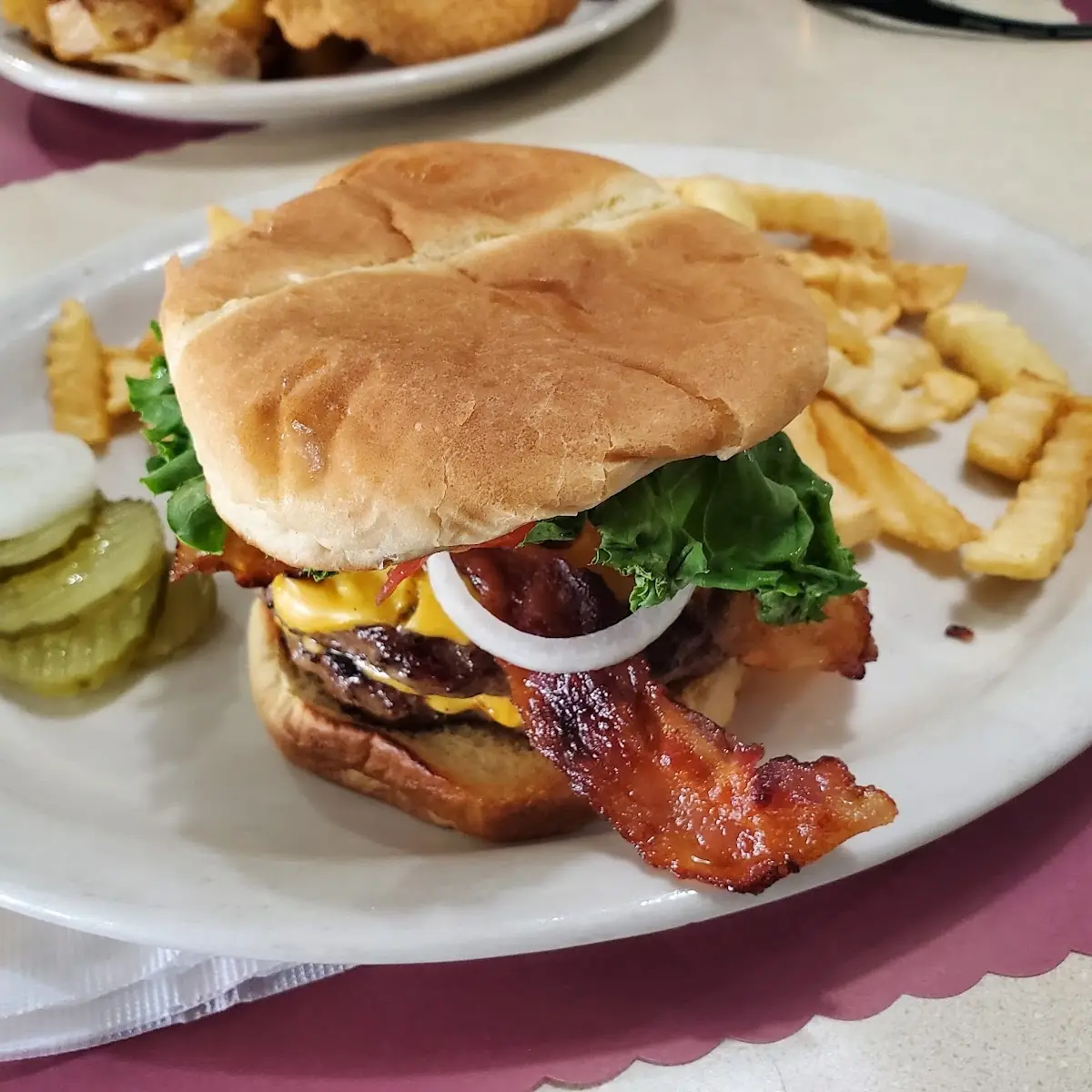 Double Bacon Cheeseburger Deluxe