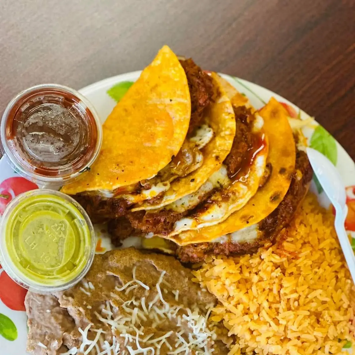 Birria Tacos with Sides