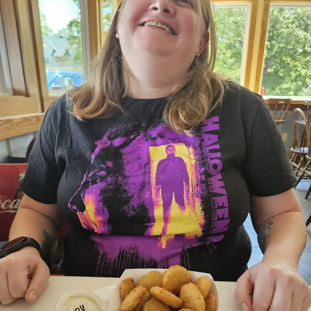 Big Fish Sandwich Fried Pickles