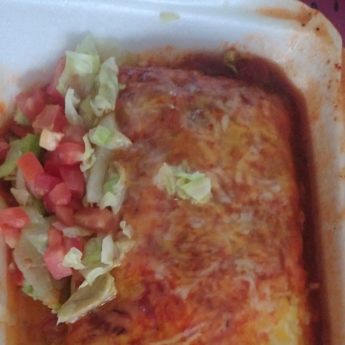 Shredded Beef Burrito Christmas