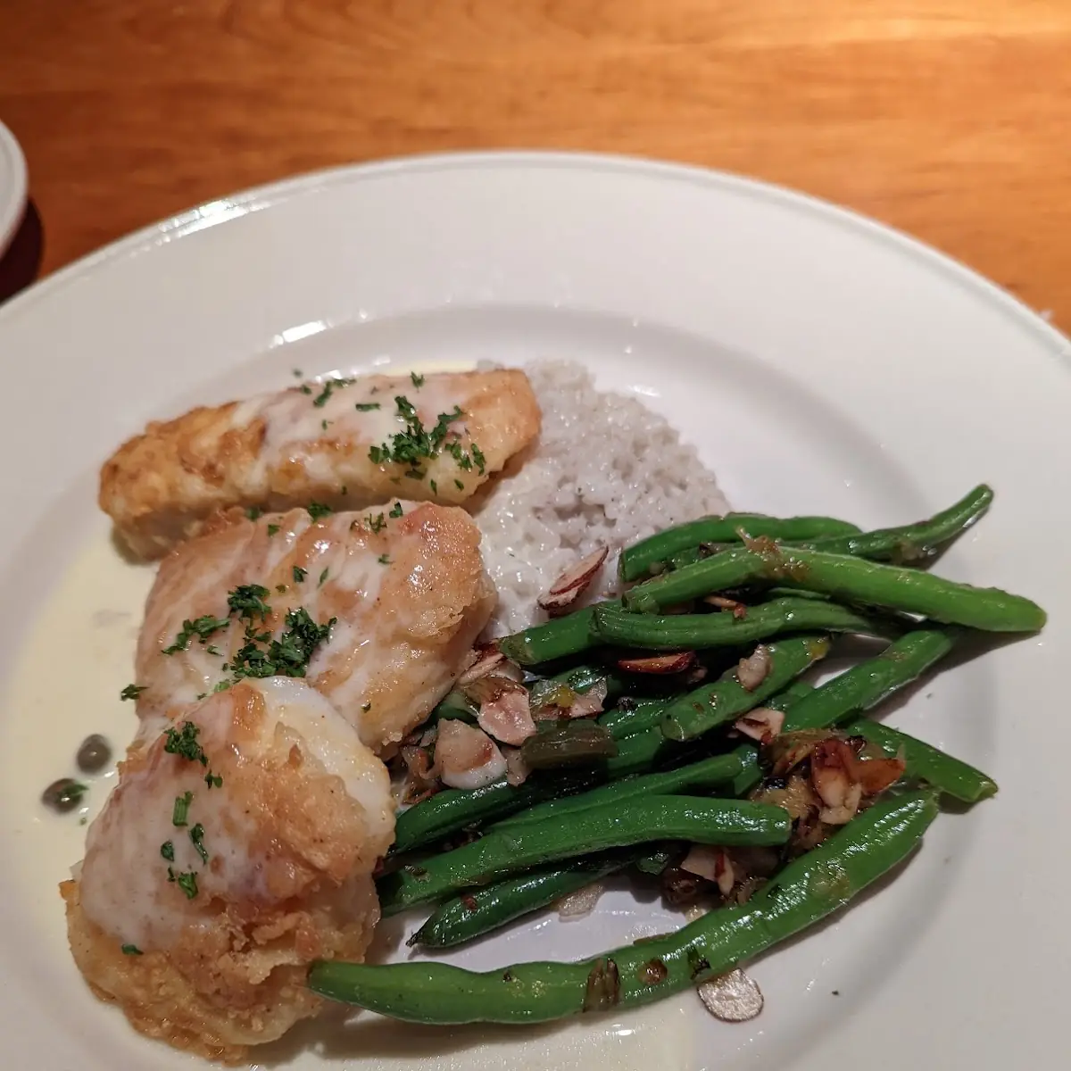 Adasted Half Chicken Marsala