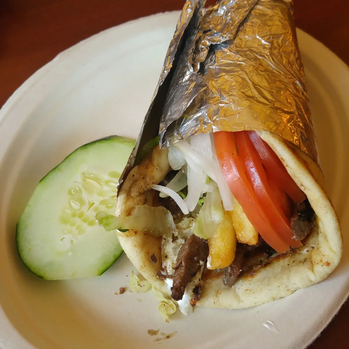 Late-Night Lamb Gyro