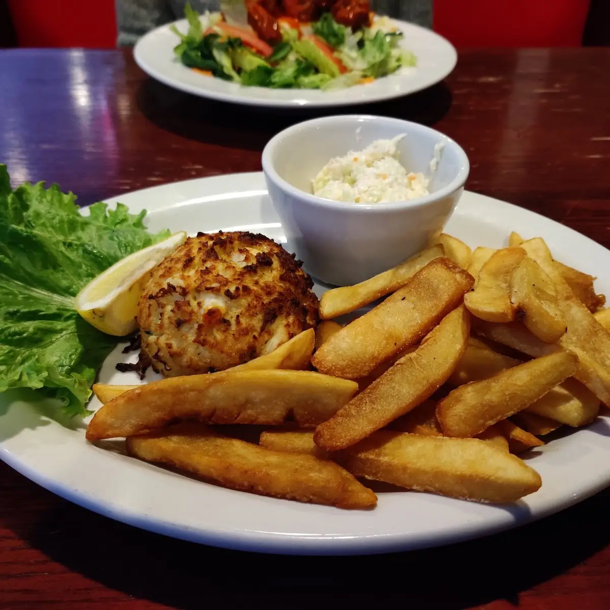 Crab Cake Platter w 1 Side