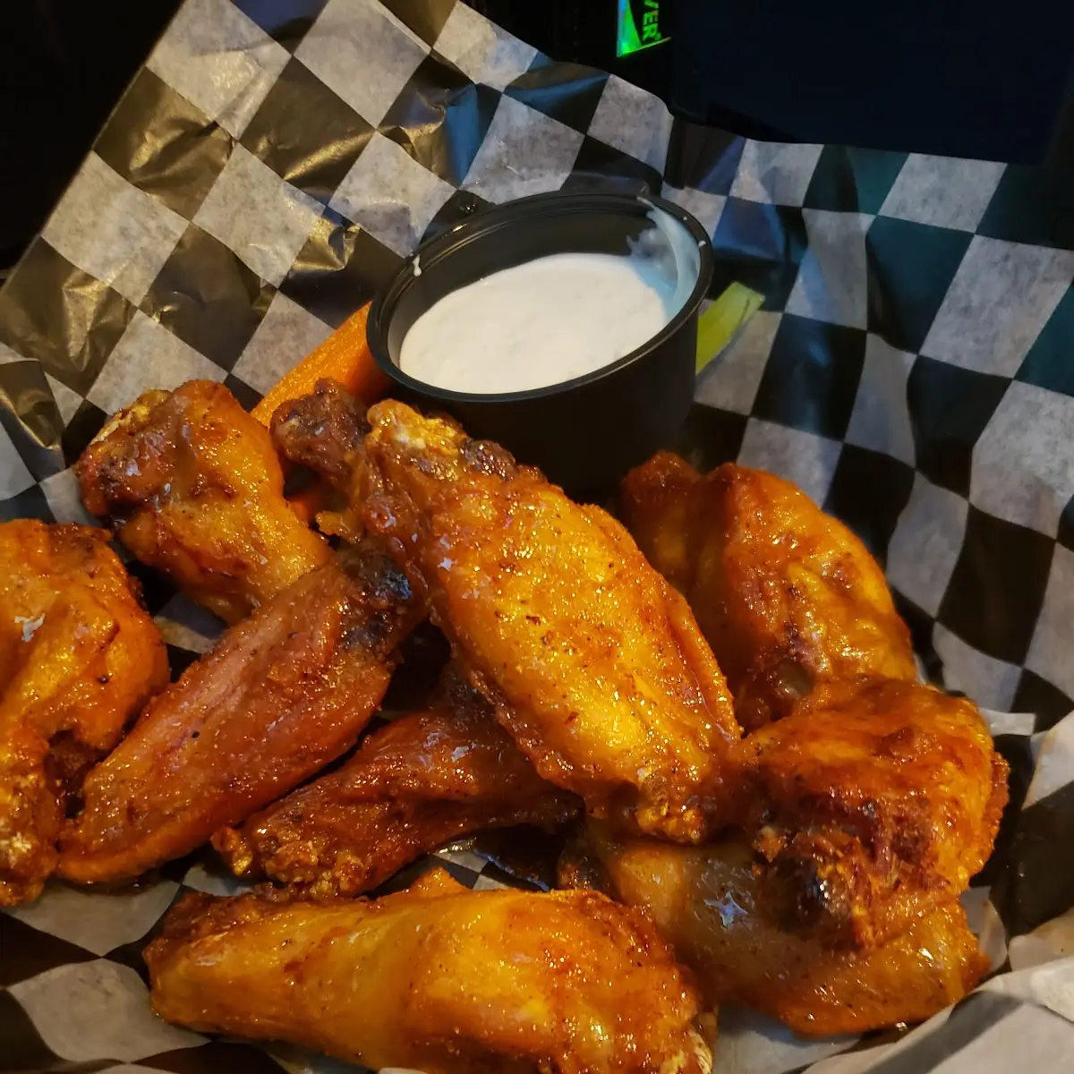 Honey Old Bay Wings