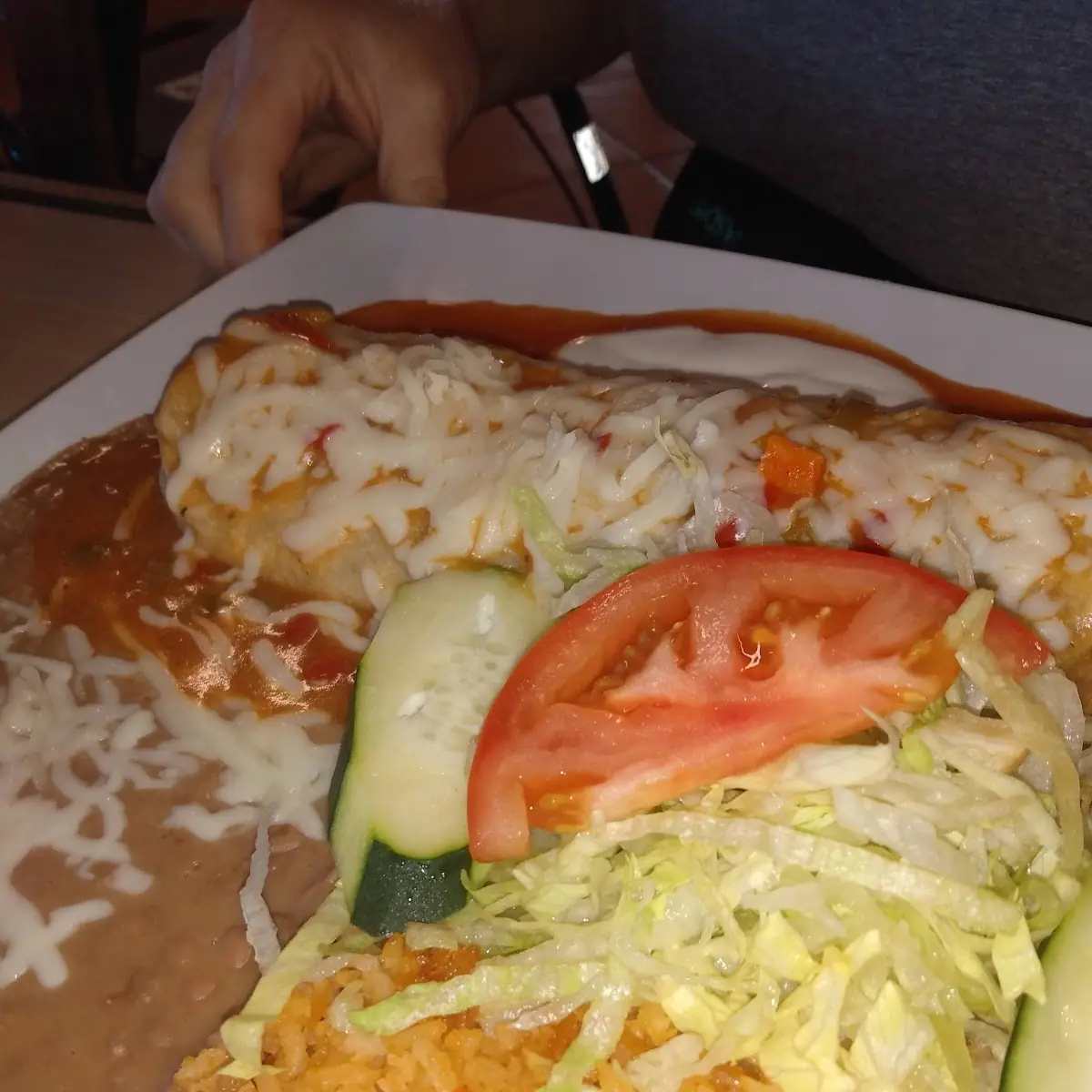 Ground Beef Burrito