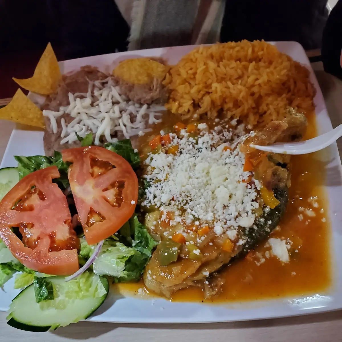 Chili Relleno Plate