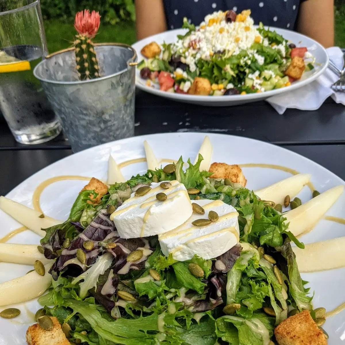 Pear and Goat Cheese Salad