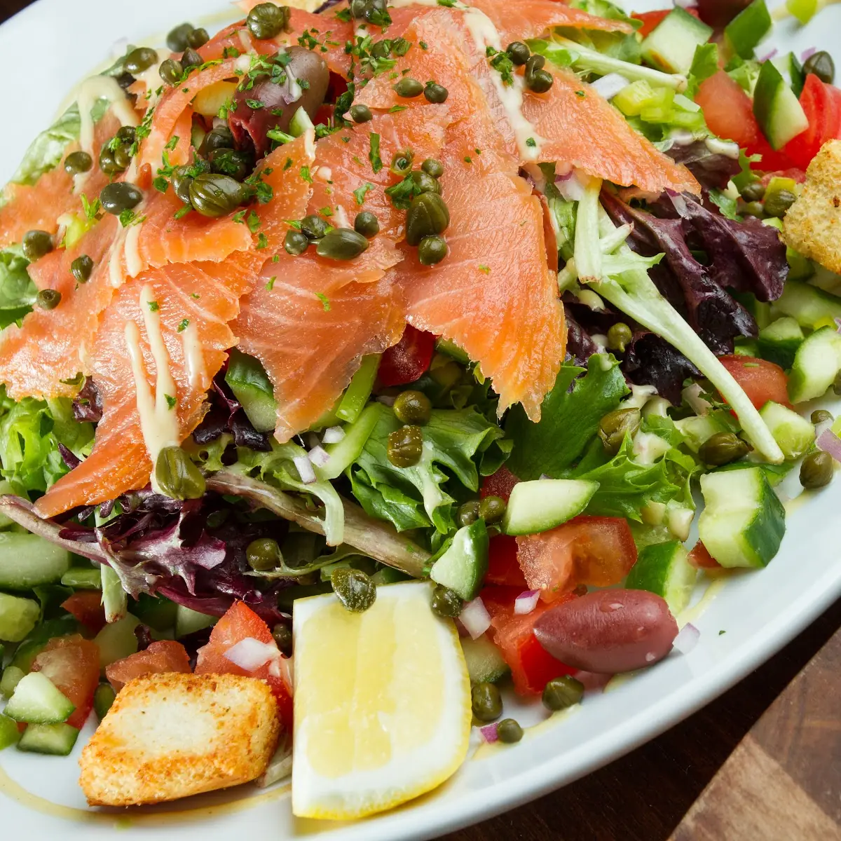 Smoked Salmon Salad