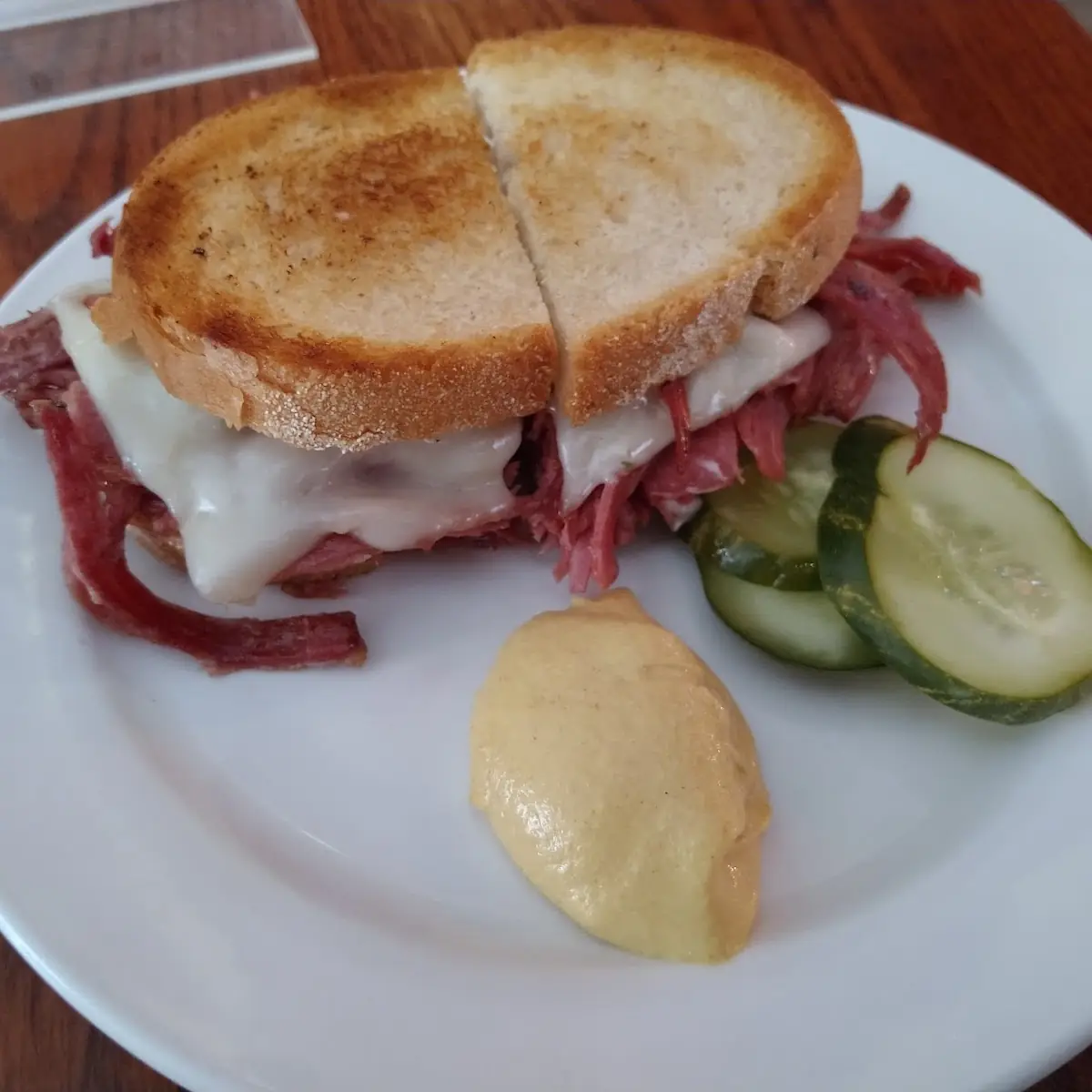 Corned Beef Swiss Cheese Sandwich