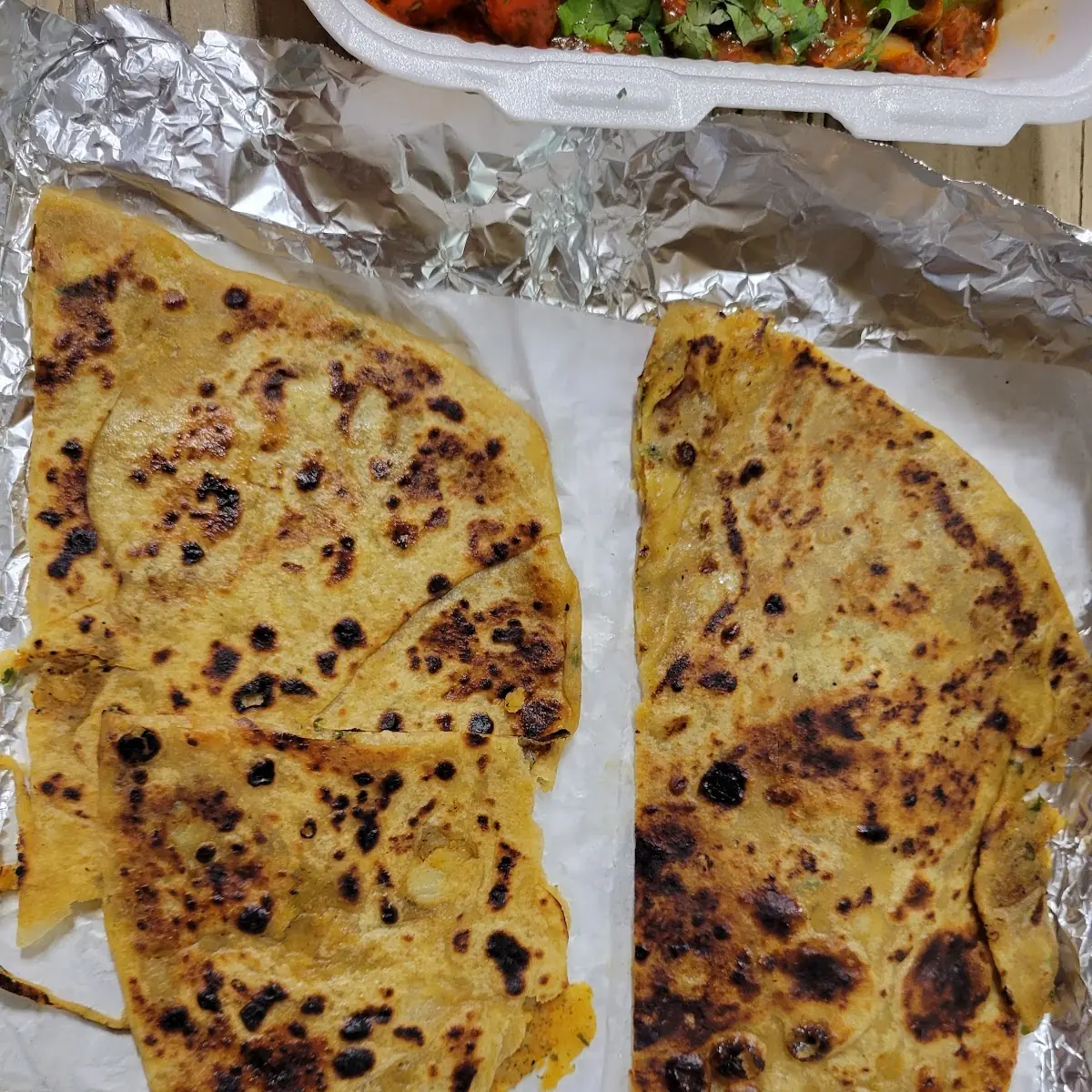 Mix Veg and Paneer Paratha