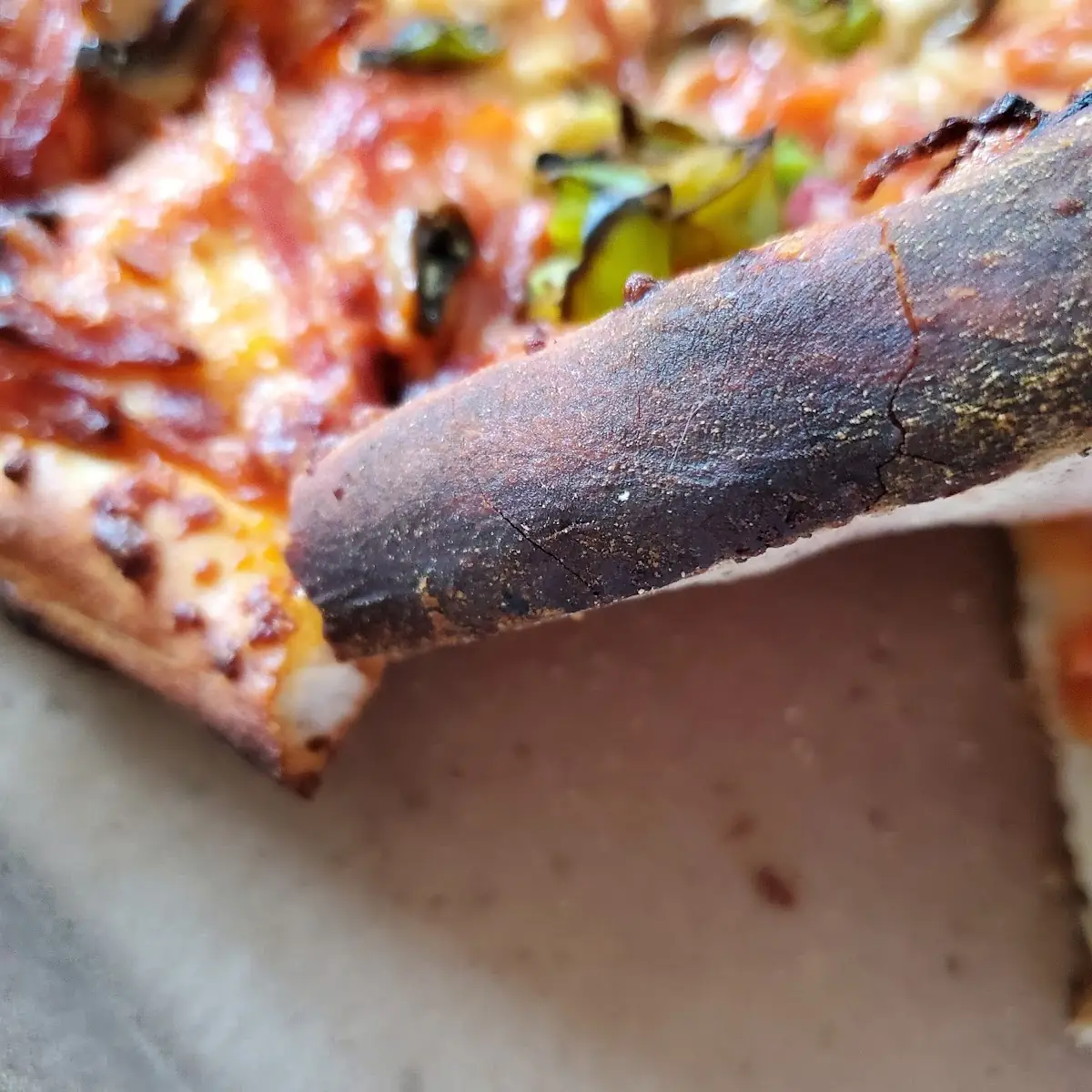 Burnt Pizza