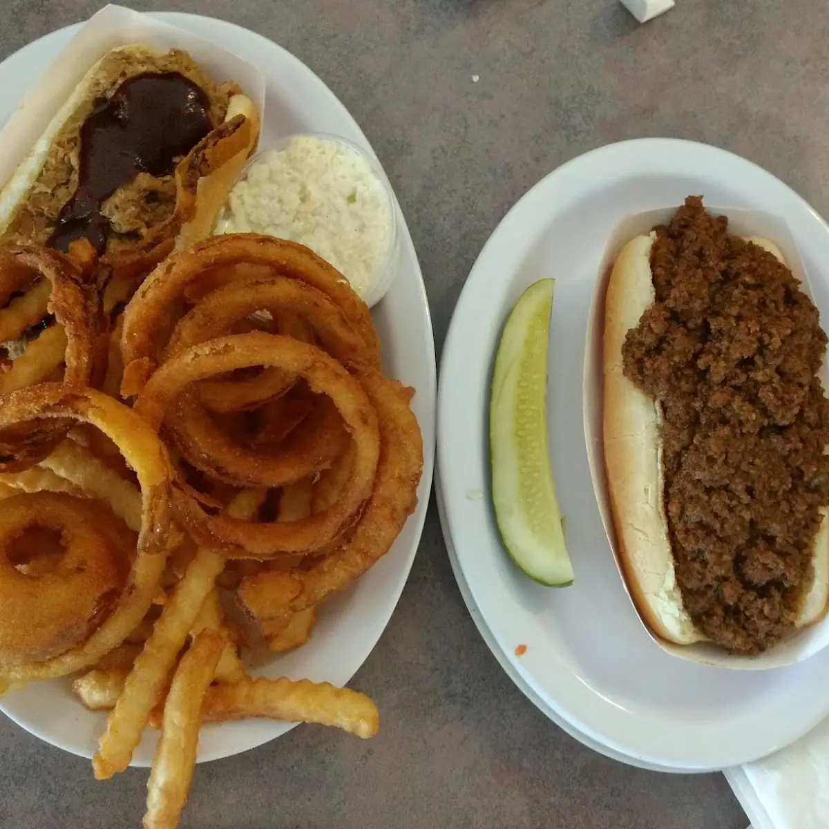 Pulled Pork Dawg Half and Half and Half