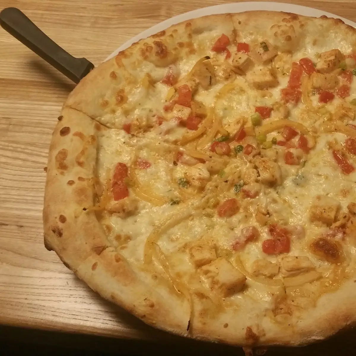 White Personal Pizza Margherita