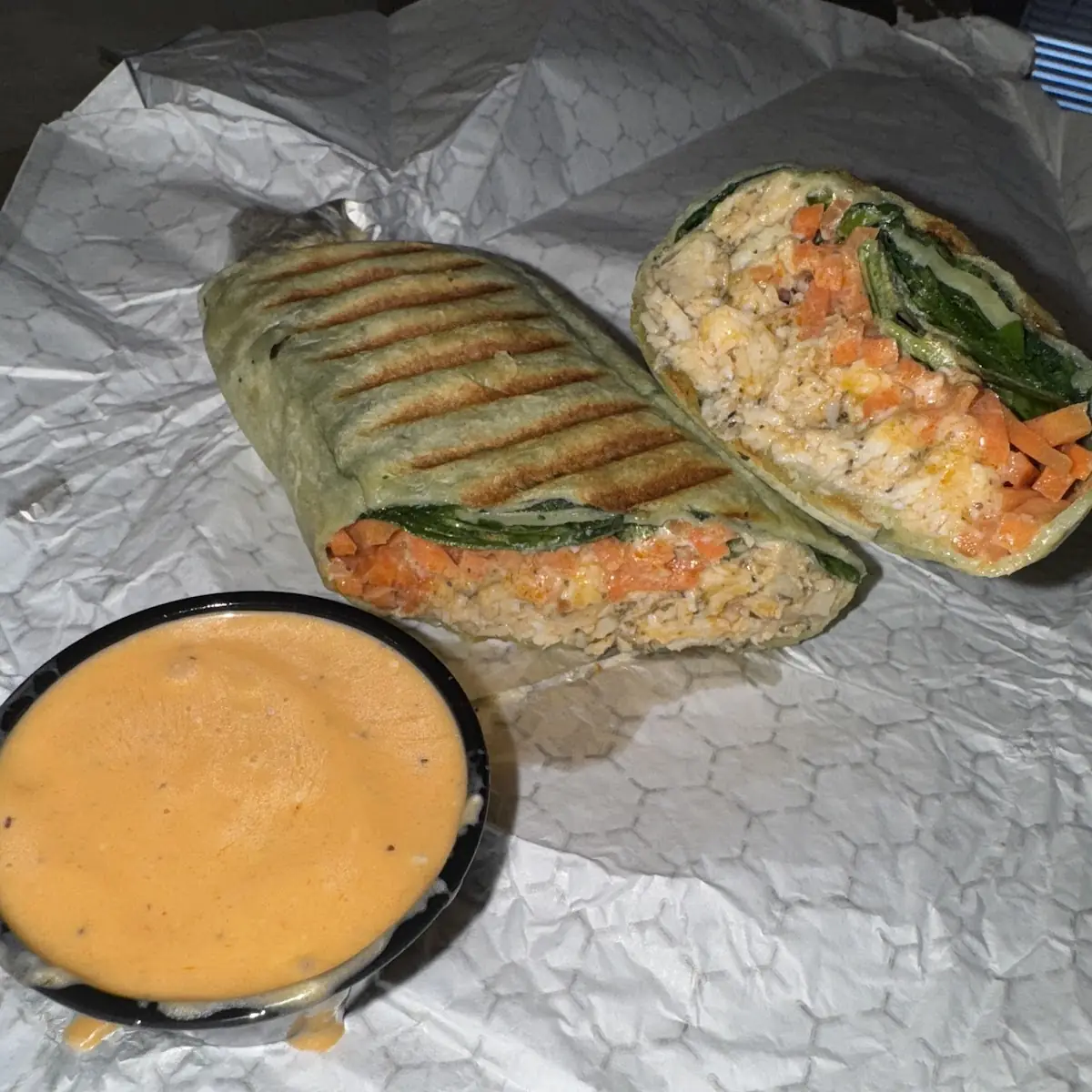 Buffalo Chicken as a Wrap