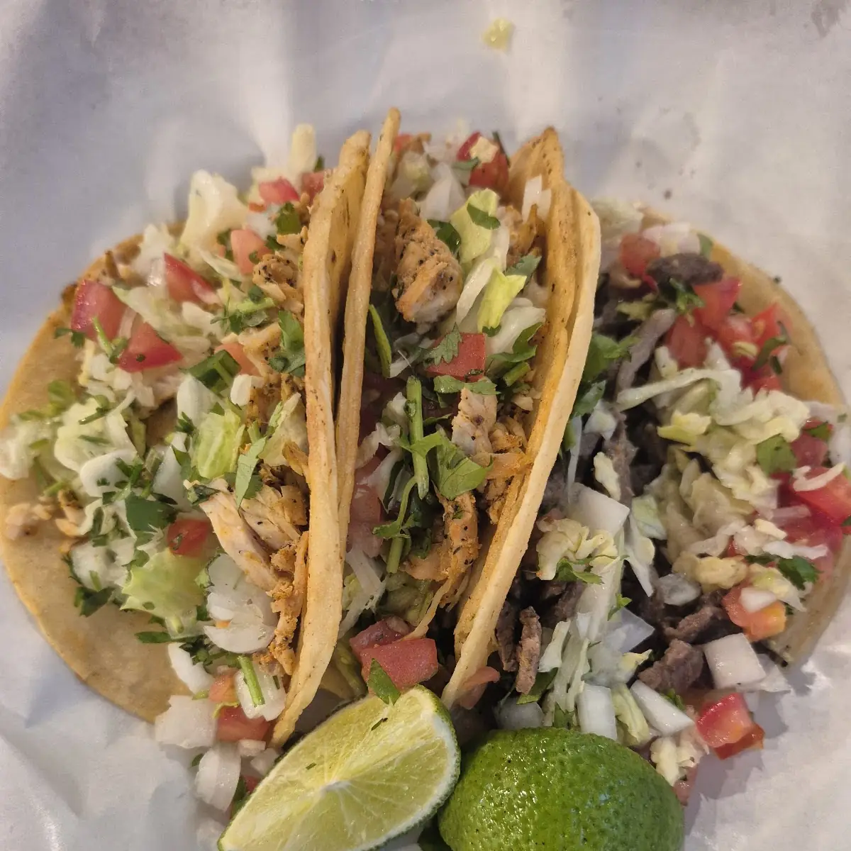 2 Chicken 1 Beef Taco