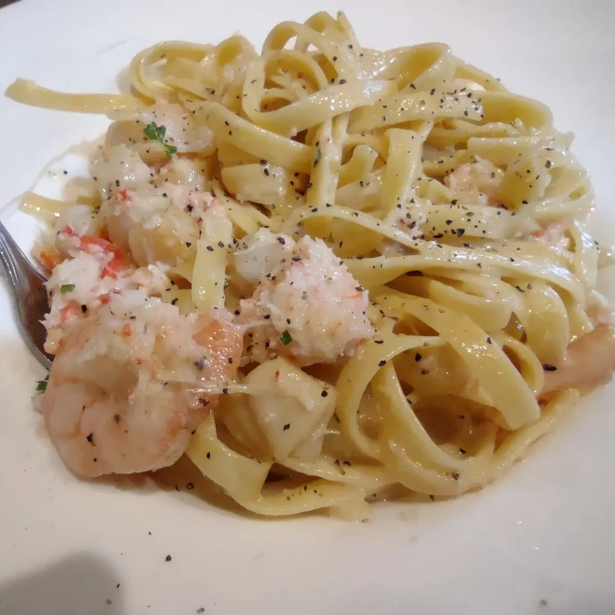 Shrimp Alfredo