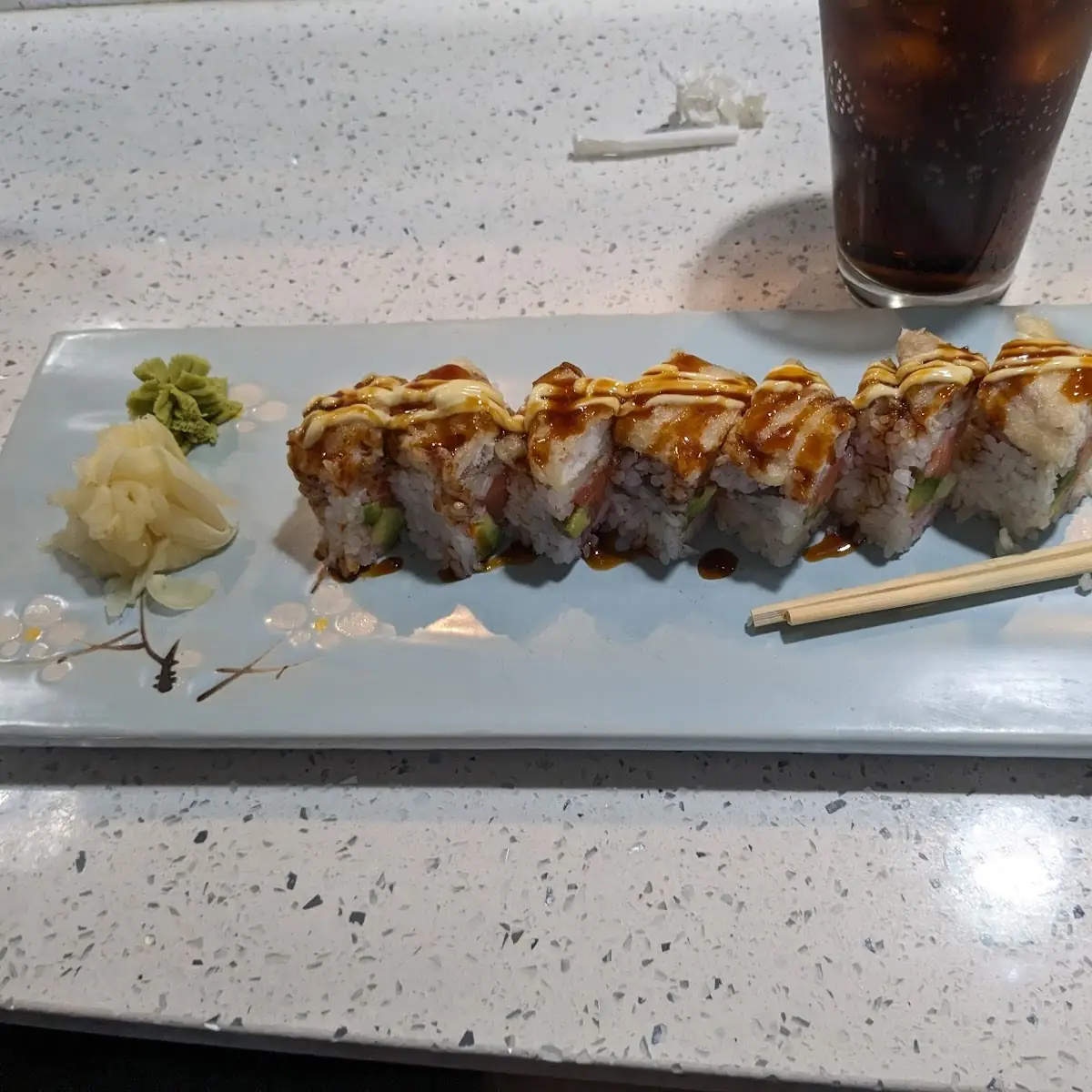 Tiger Roll Non-Spicy Version with Soy Paper