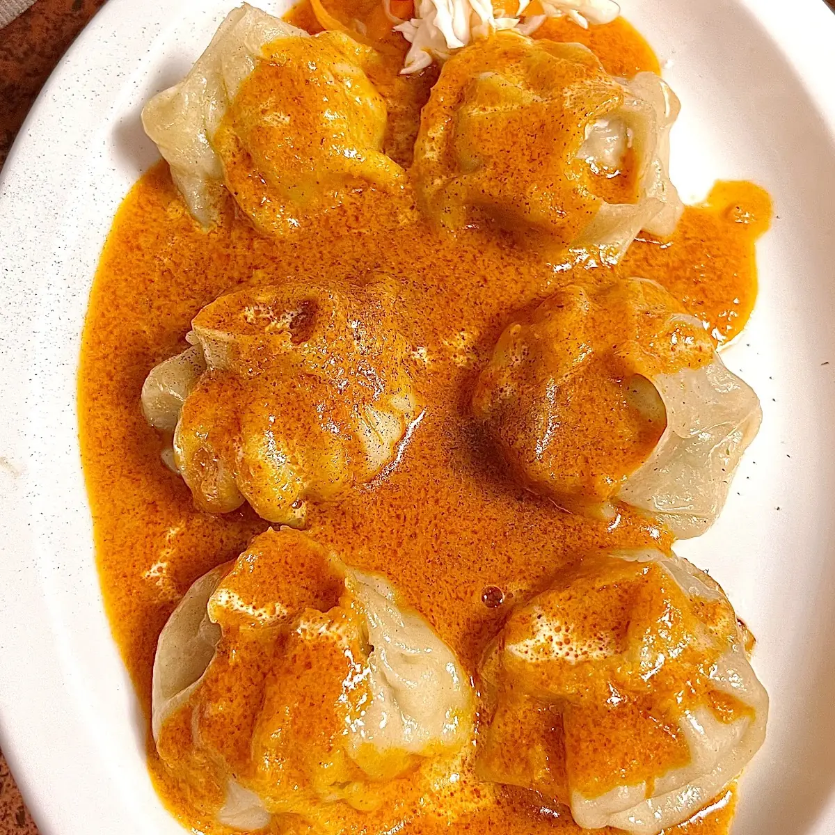 Butter Curry Chicken Momo