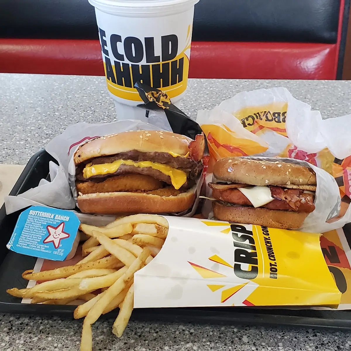 Double Western and Charbroiled Chicken Club Combo