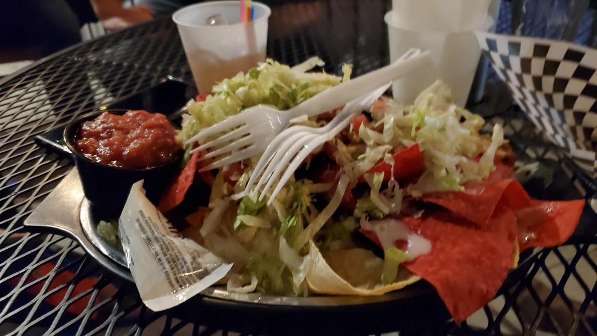 Loaded Chicken Nachos