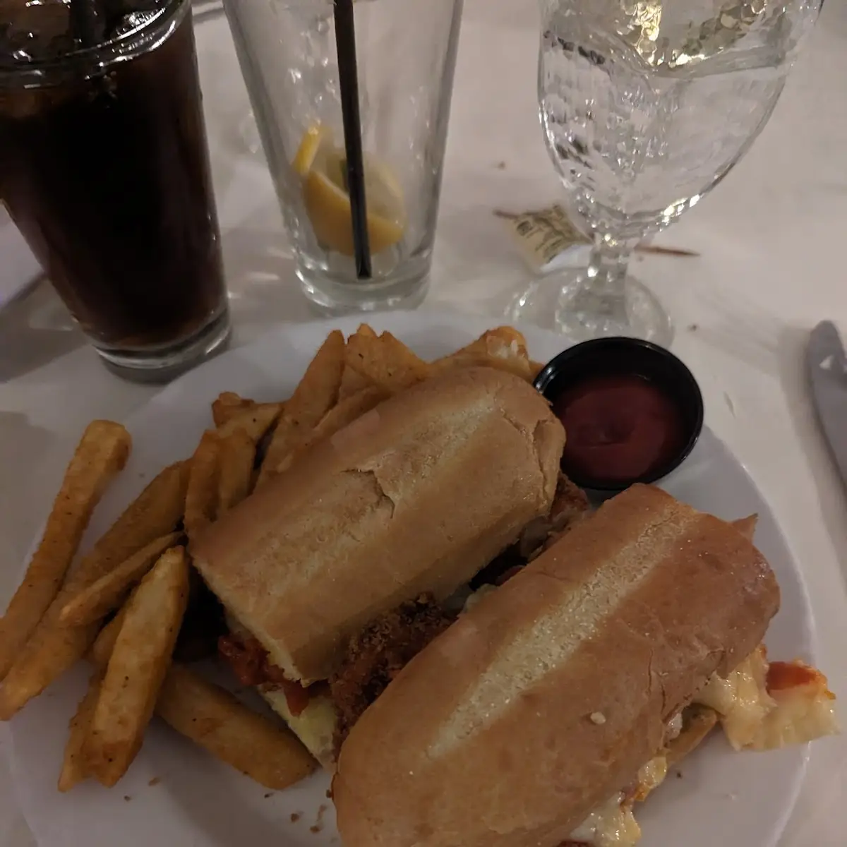 Chicken Parmesan Sandwich