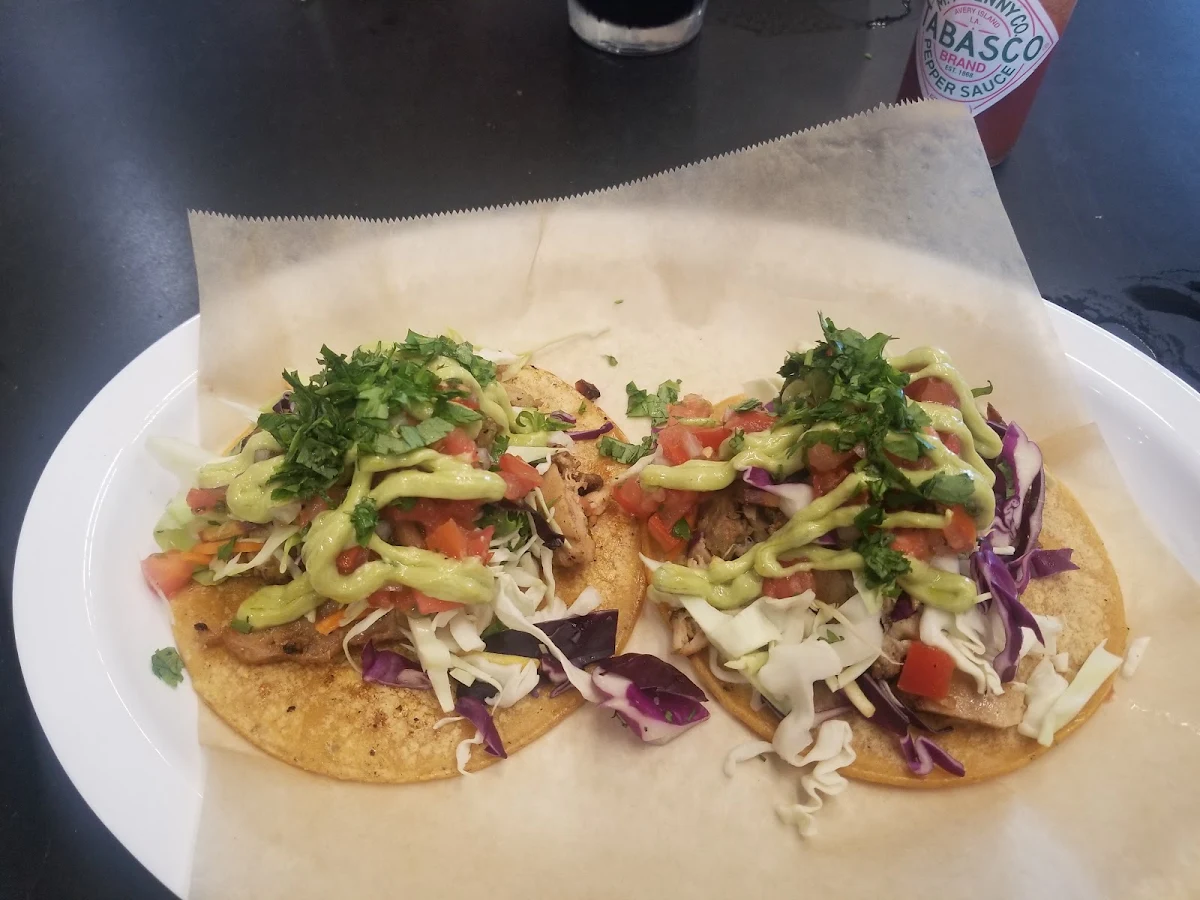 Fish and Chicken Taco