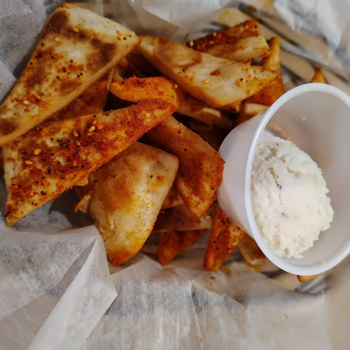 Snackers with Swiss Cheese Spread