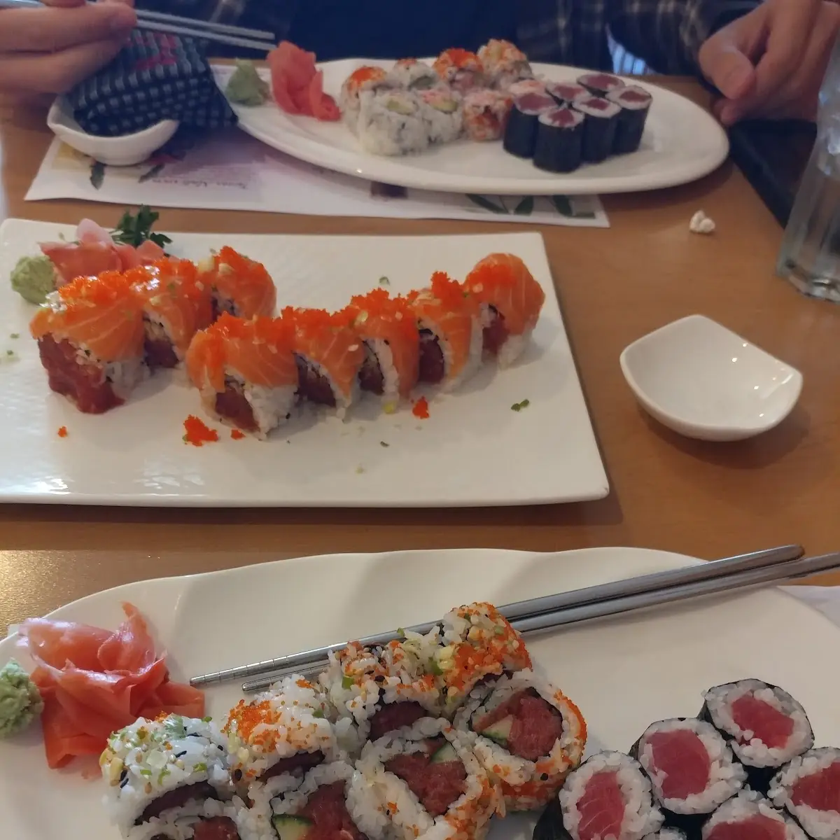 Tuna Roll and Salmon Roll