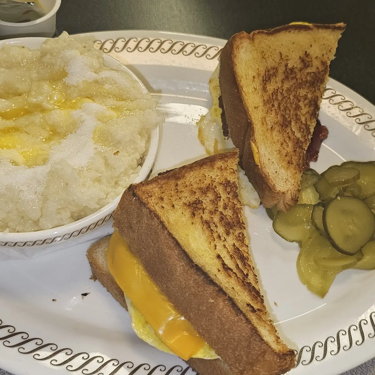 Egg & Cheese Melt Plate