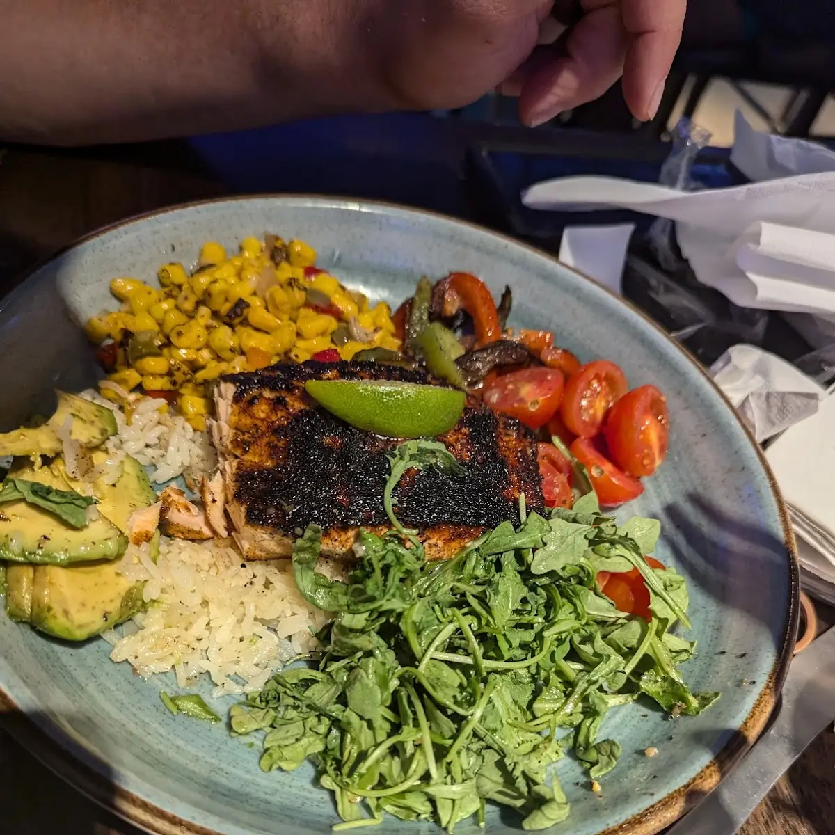 Salmon Rice Bowl