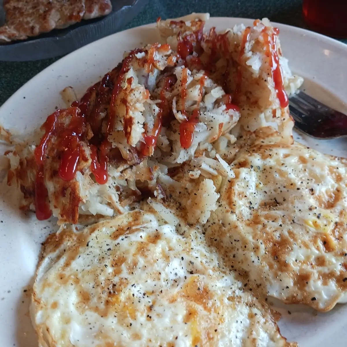 Eggs and Hash Browns