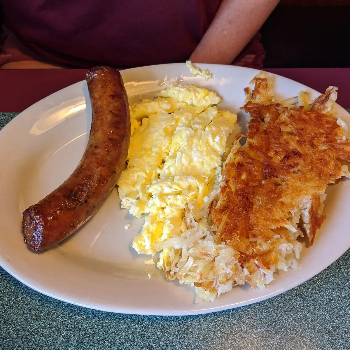 Kielbasa Sausage & Two Eggs