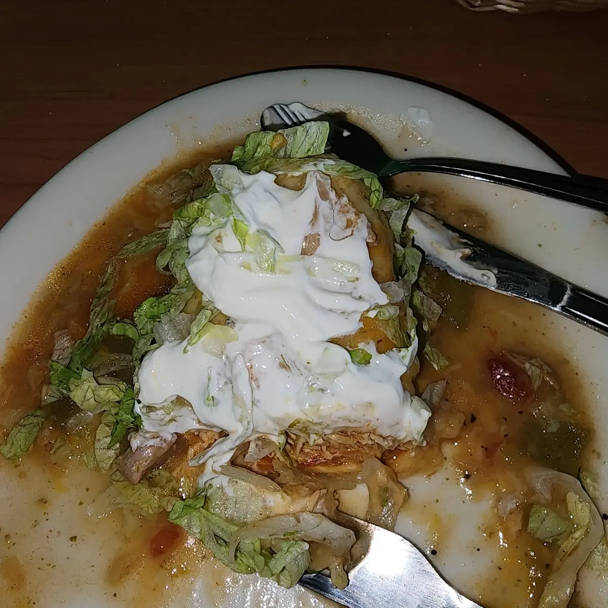 Chicken Burrito Al Carte