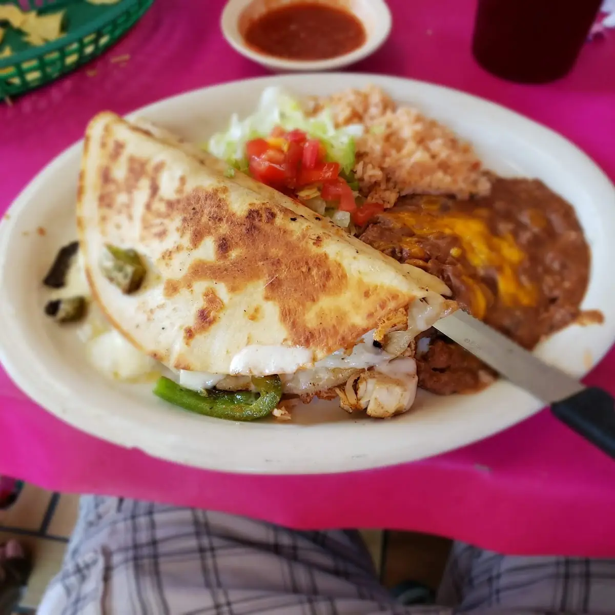 Quesadilla Plate