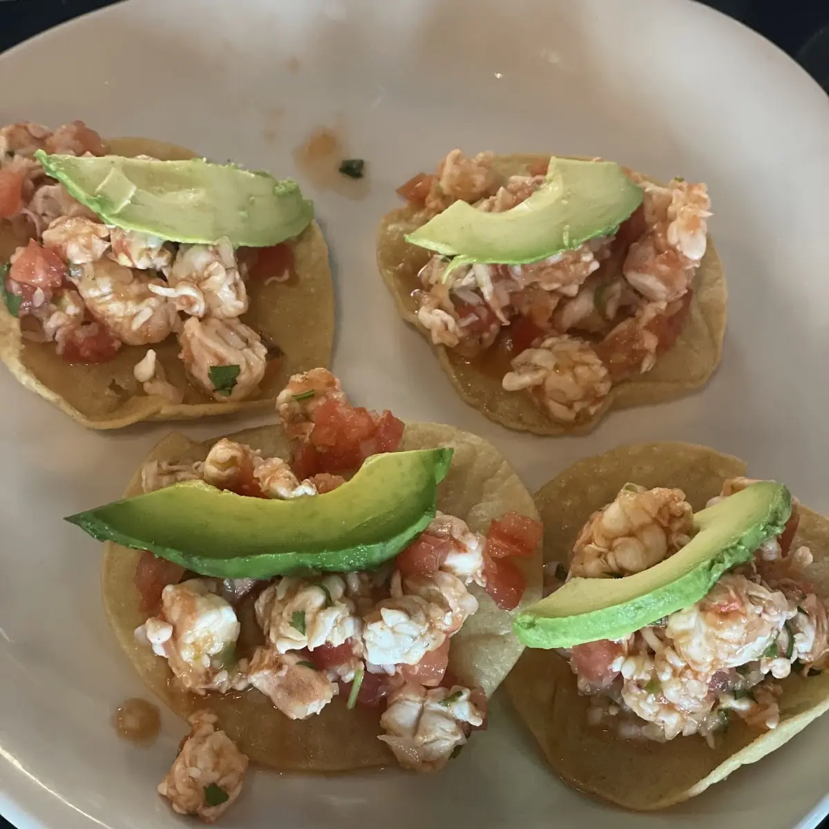 Ceviche Tostada