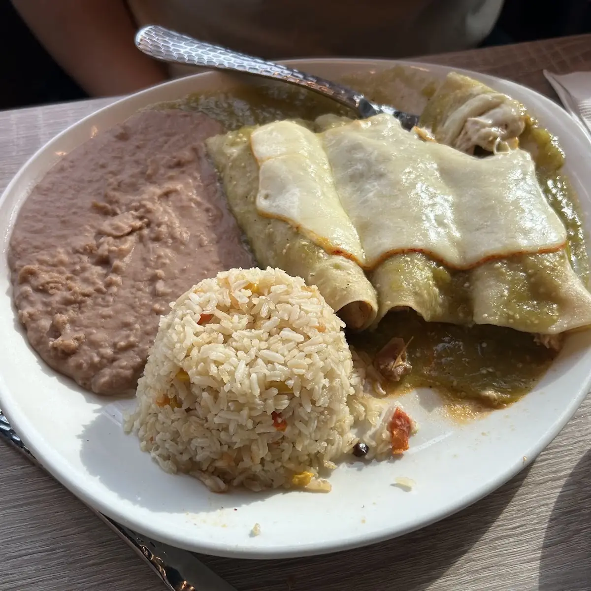 Enchiladas Verdes