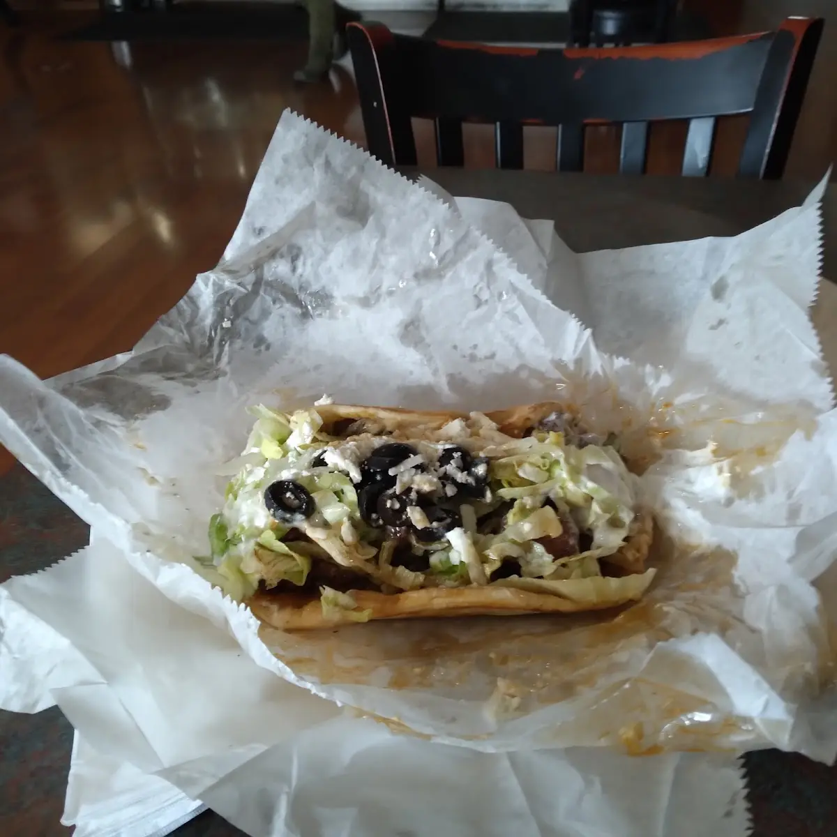 Lamb Gyro Sandwich