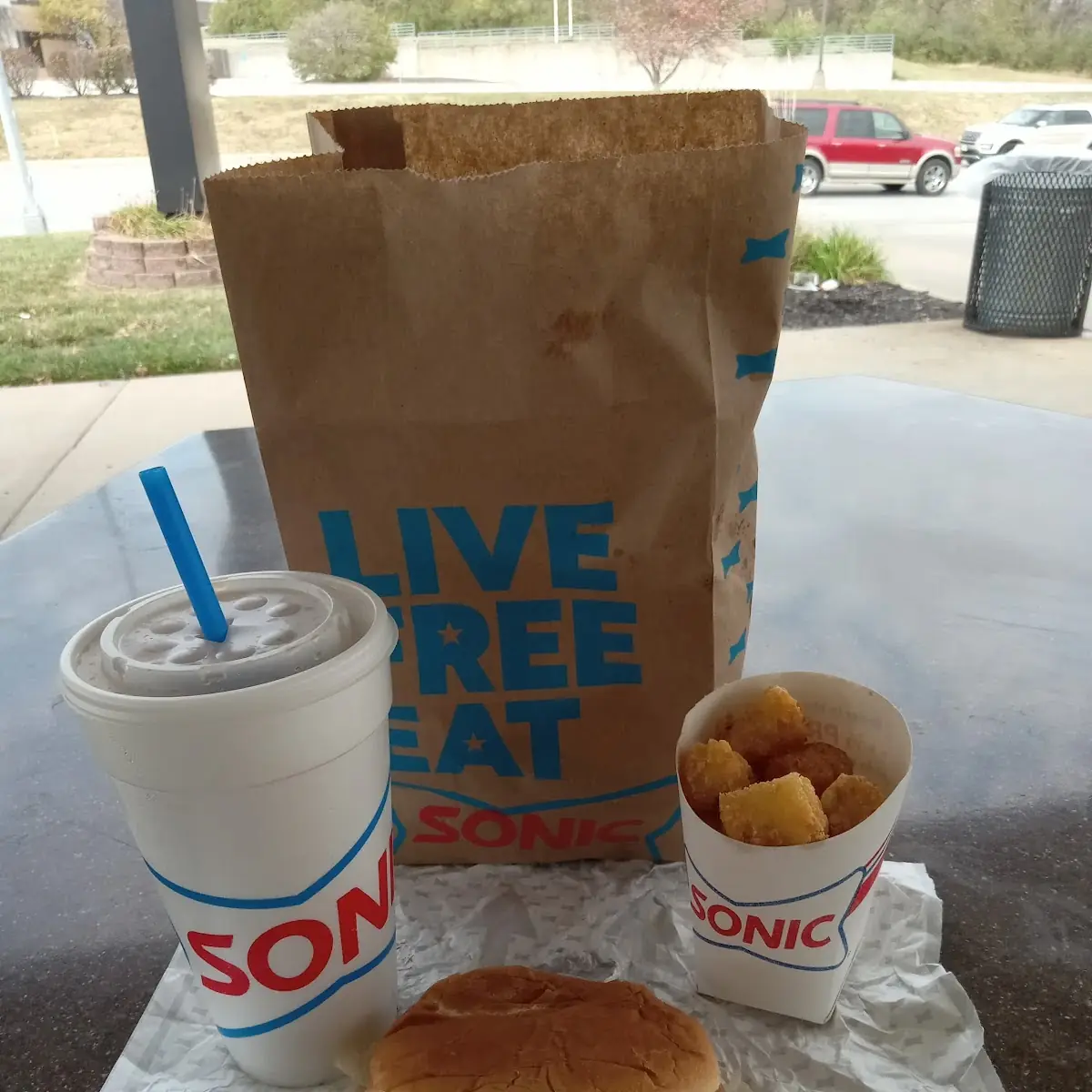 1 Sonic Cheeseburger Value Meal