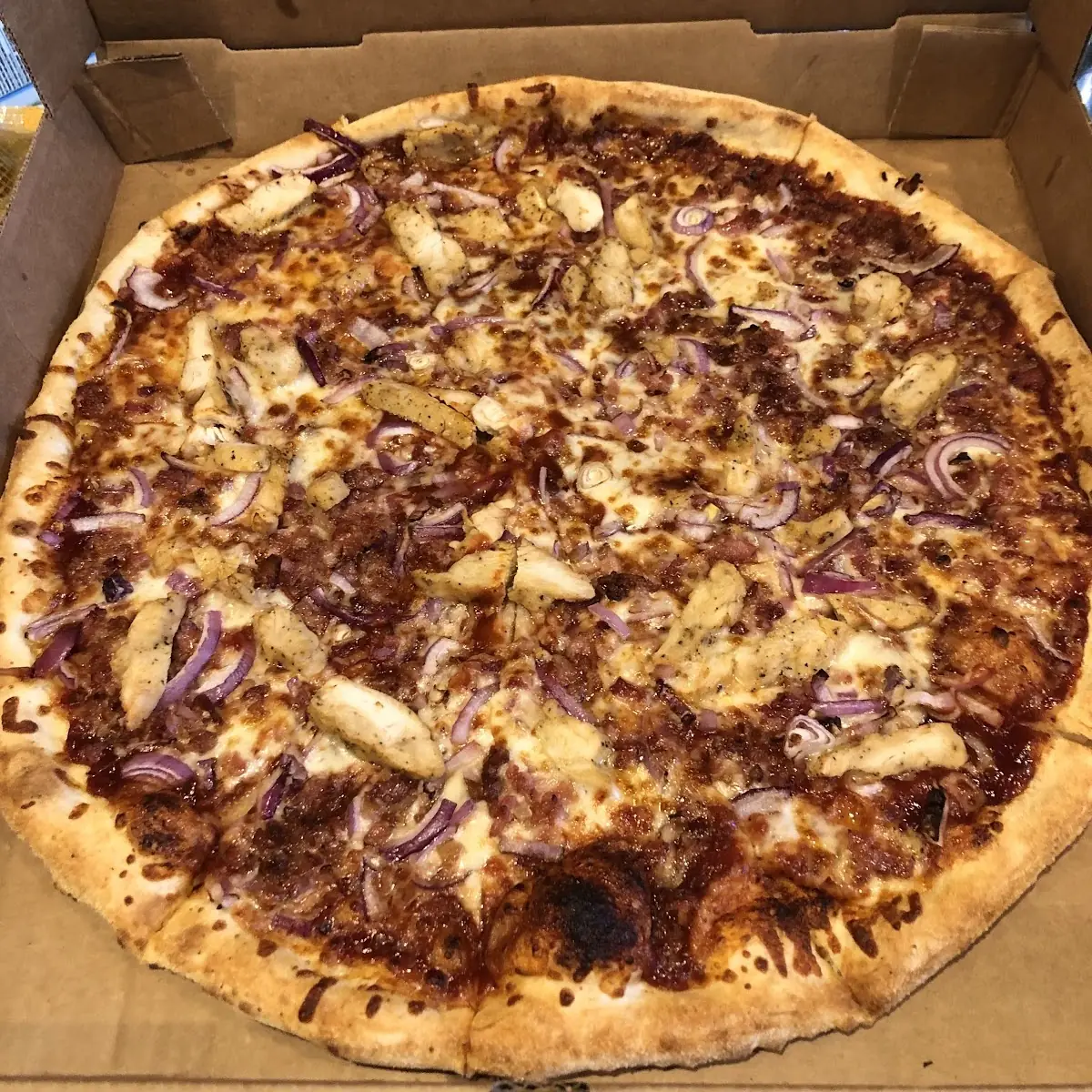 16 BBQ Chicken Pizza